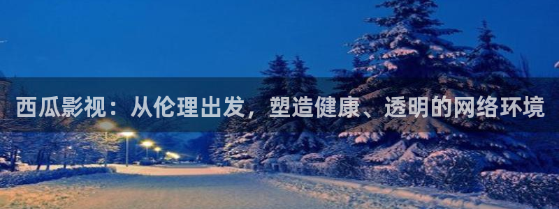 飘零花影院：西瓜影视：从伦理出发，塑造健康、透明的网络环境